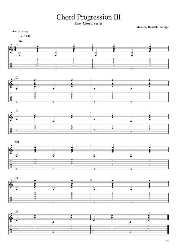 Chord Progression III - The Power of Music